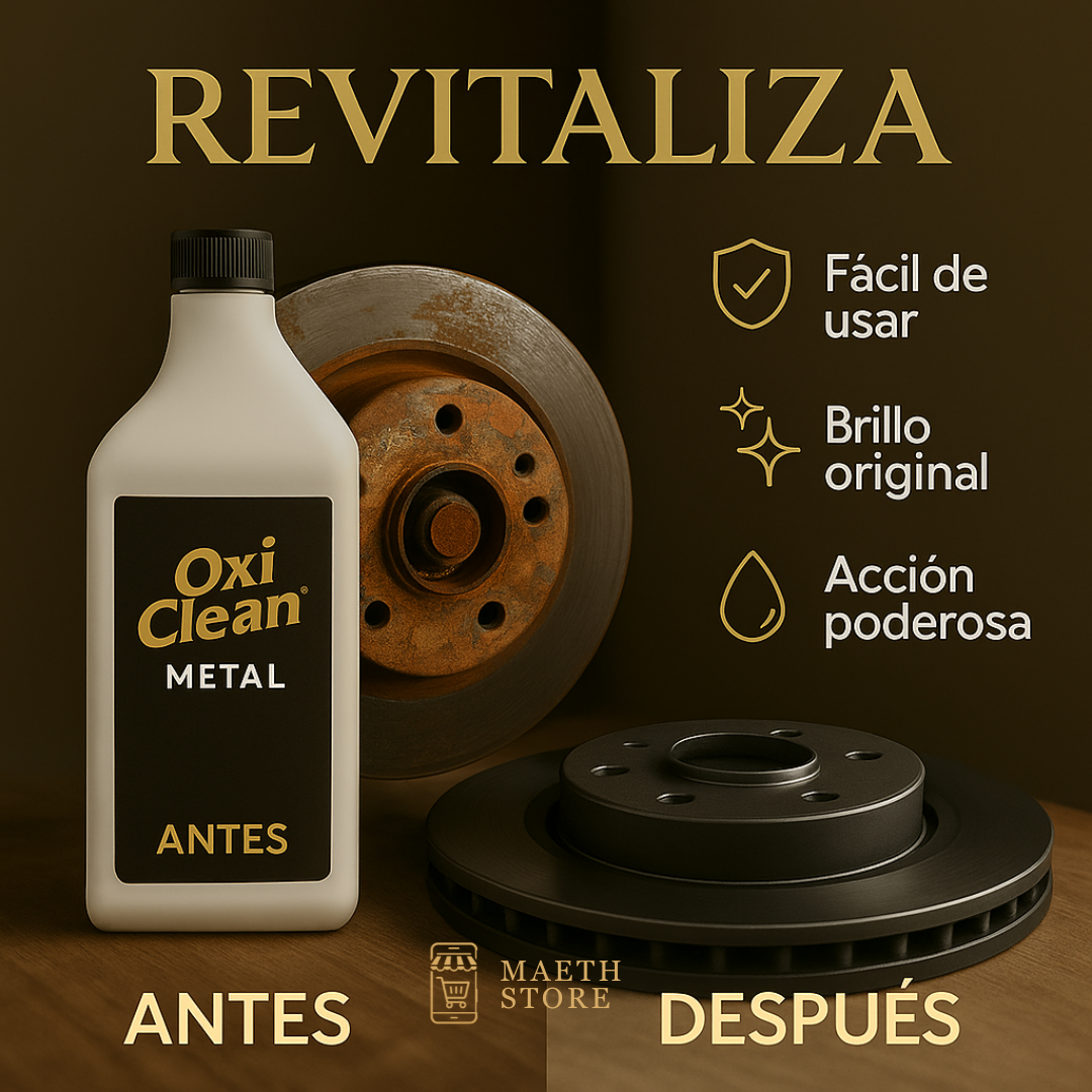 🔧✨ OxicleanMetal™ – Elimina el Óxido y Devuelve el Brillo a lo Metálico 🚗🔥