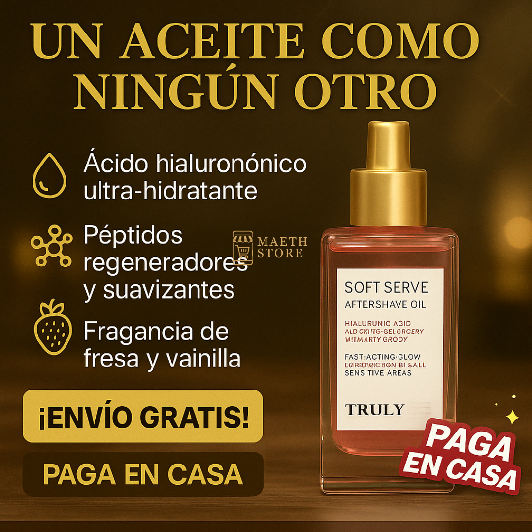 🌸 Aceite Truly™ — Claridad, suavidad y perfección en tu piel