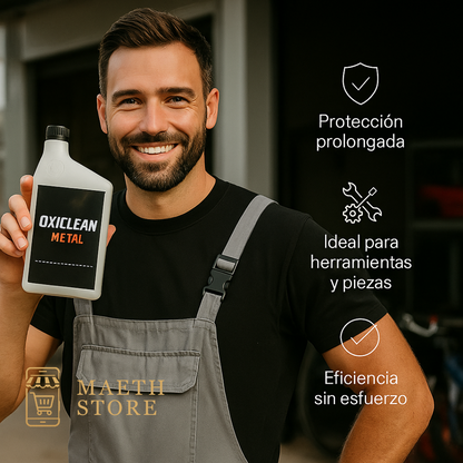🔧✨ OxicleanMetal™ – Elimina el Óxido y Devuelve el Brillo a lo Metálico 🚗🔥