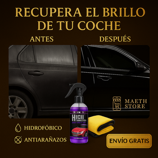 High Protector™ ✨🚗🧽 – Brillo, protección y limpieza en segundos
