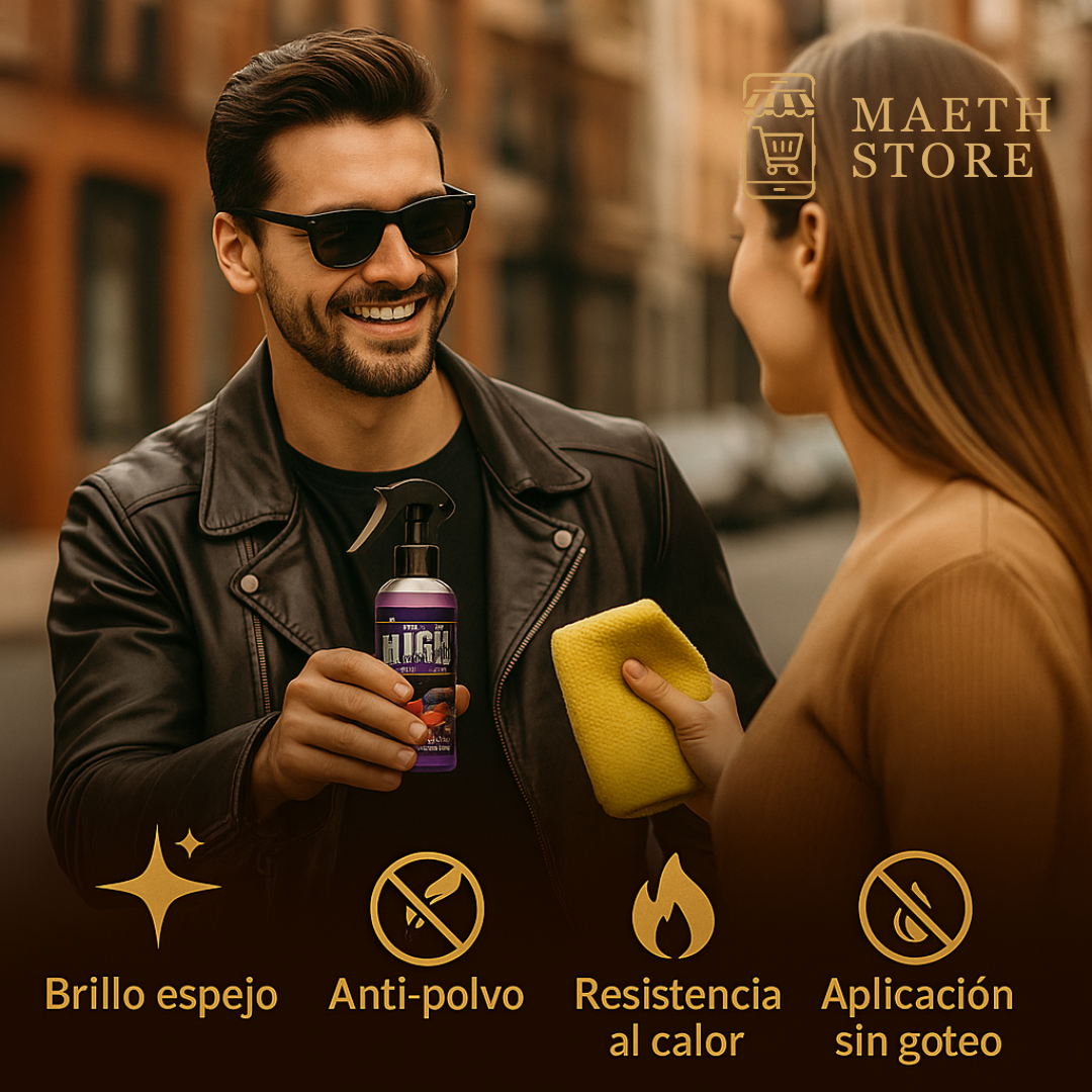 High Protector™ ✨🚗🧽 – Brillo, protección y limpieza en segundos