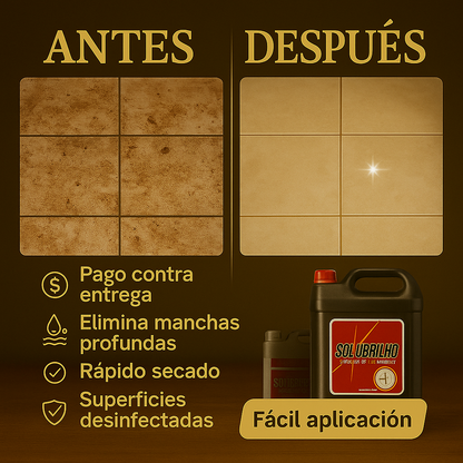 🌟 Solo Brillo™ – Limpia, Desengrasa y Protege en un Solo Paso