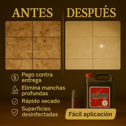 🌟 Solo Brillo™ – Limpia, Desengrasa y Protege en un Solo Paso