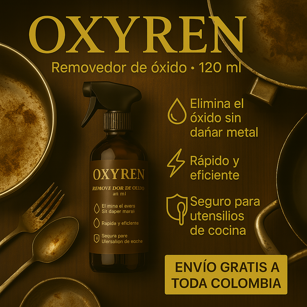 ✨Oxygen™ – Renueva tu Acero, Realza tu Cocina 🪄🍽️