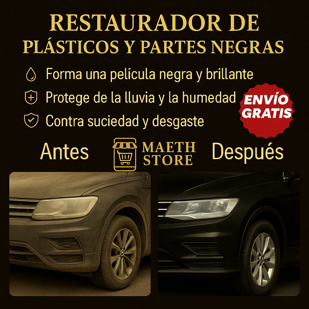 BlackRevive™ – El Restaurador Premium de Superficies