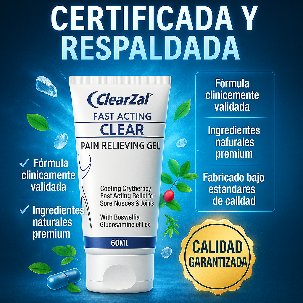 ⚡ Clear Pain Pro™ — Alivio Instantáneo para Músculos y Articulaciones (60ml)