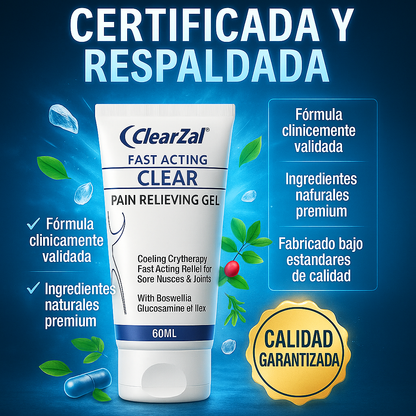 ⚡ Clear Pain Pro™ — Alivio Instantáneo para Músculos y Articulaciones (60ml)
