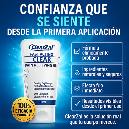 ⚡ Clear Pain Pro™ — Alivio Instantáneo para Músculos y Articulaciones (60ml)
