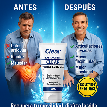 ⚡ Clear Pain Pro™ — Alivio Instantáneo para Músculos y Articulaciones (60ml)